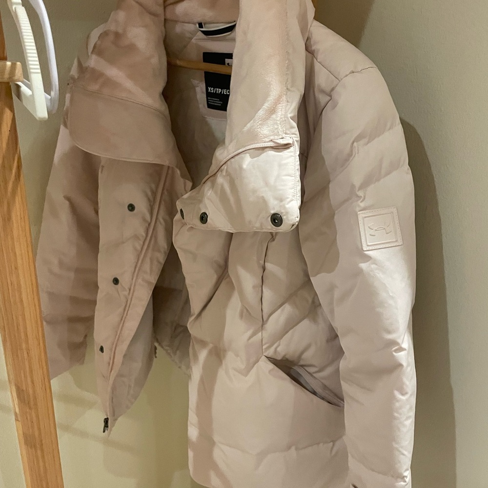 Under Armour Light Pink Puffer Jacket